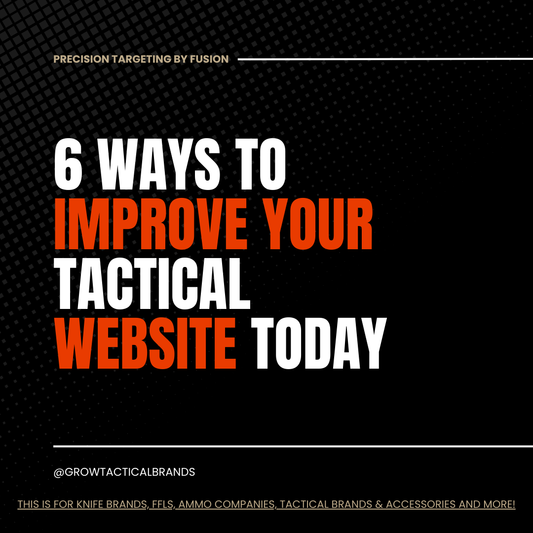 No-Fluff Tactical Website Design Tips for FFLs, Knife Makers & Kydex Brands