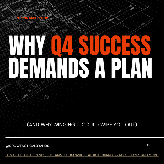 Why Q4 Success Demands a Plan