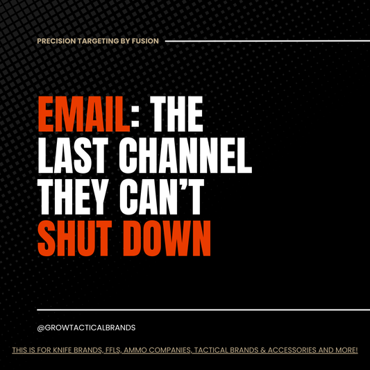 Marketing Agency for Bladesmiths, Gun Shops & Tactical Brands | Paid Ads & Email Marketing Tips That Work
